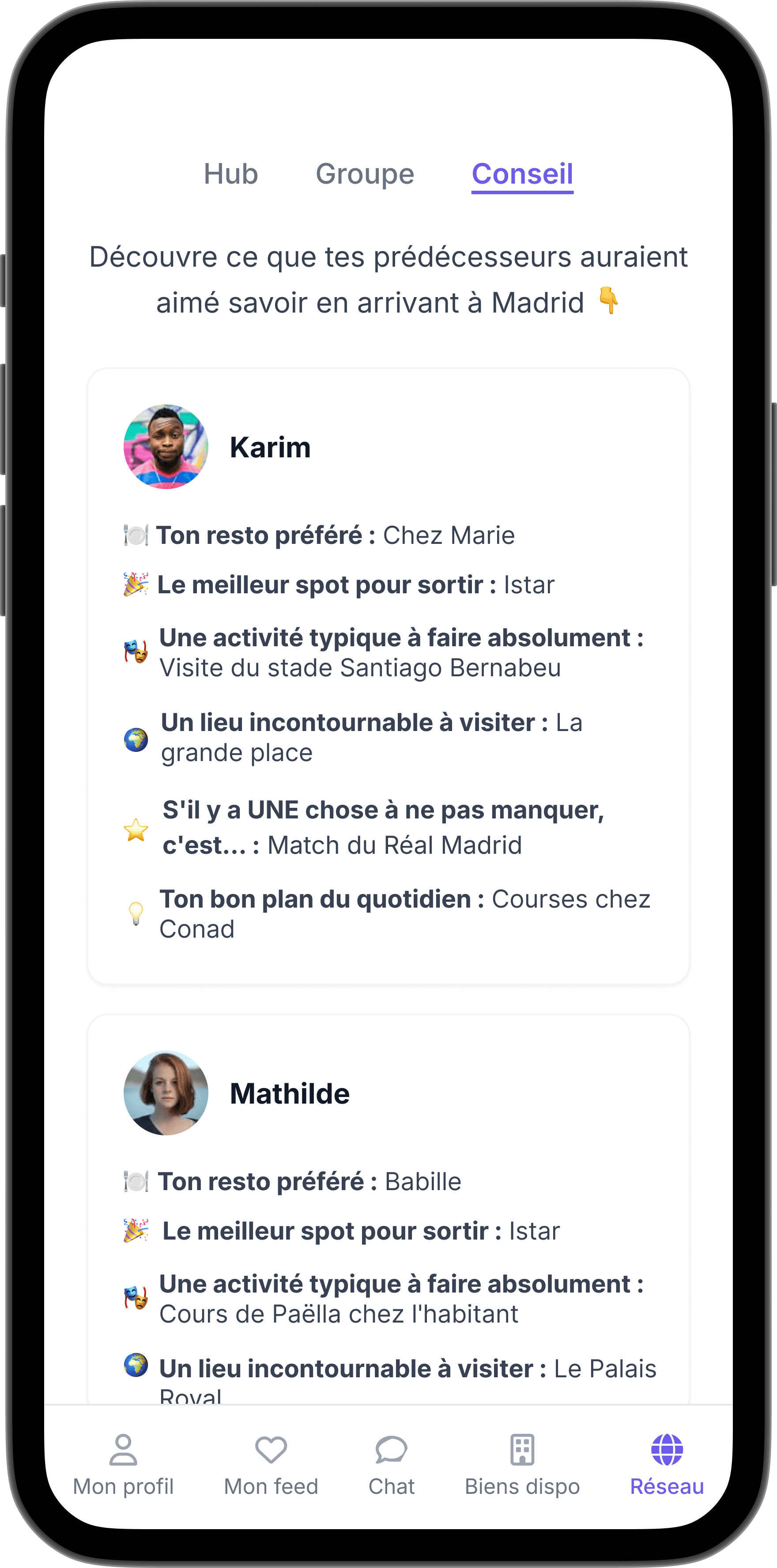Préparer son départ - screen 2